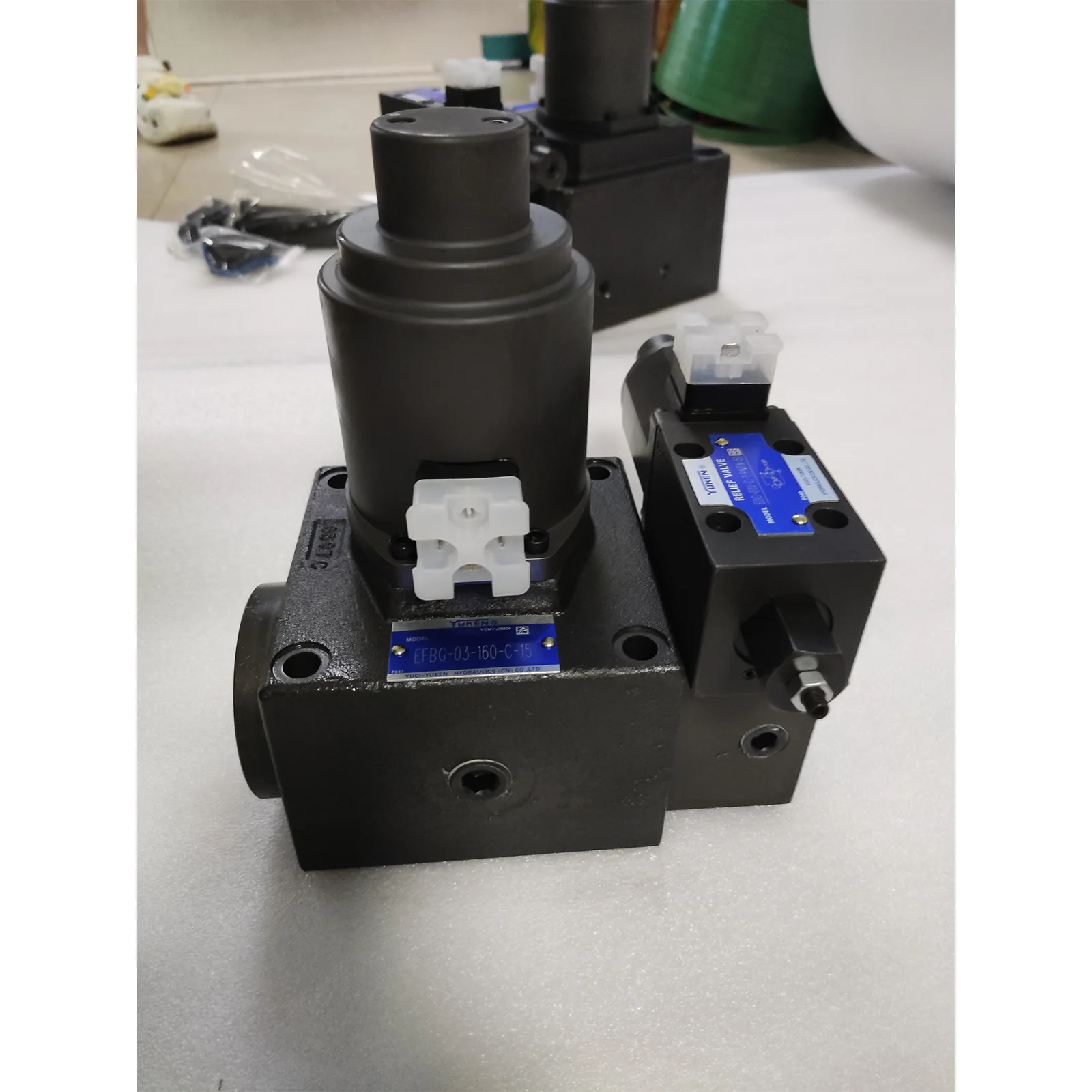 

Proportional Electro-Hydraulic Flow Control And Relief Valves EFBG-03-160-C-15 Flow Regulating Valves Flow Control Valves