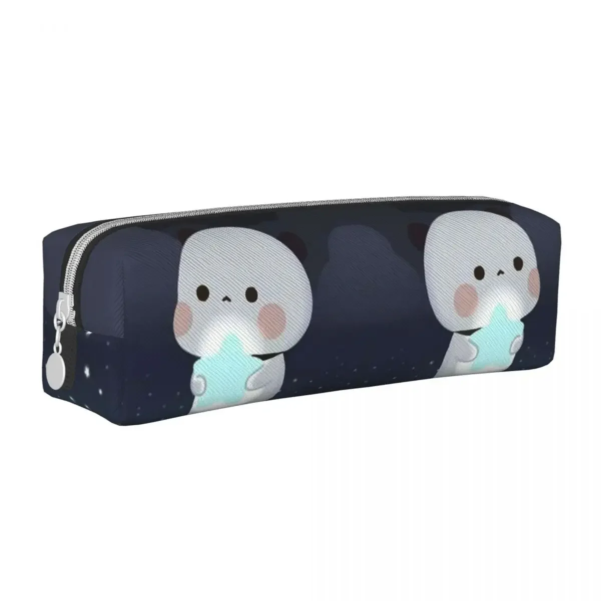 Cute Panda And Brownie Bear Pencil Cases Peach Cat Pen Holder  Bags Girls Boys Big Students School Gifts cases