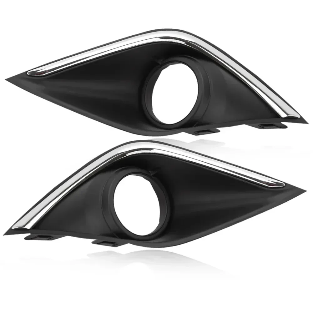 

Trim Bezel Pair Fog Light Cover Placement On Vehicle Fog Light Lamp Frame Hote Sale Abs Fog Light Lamp Frame Cover
