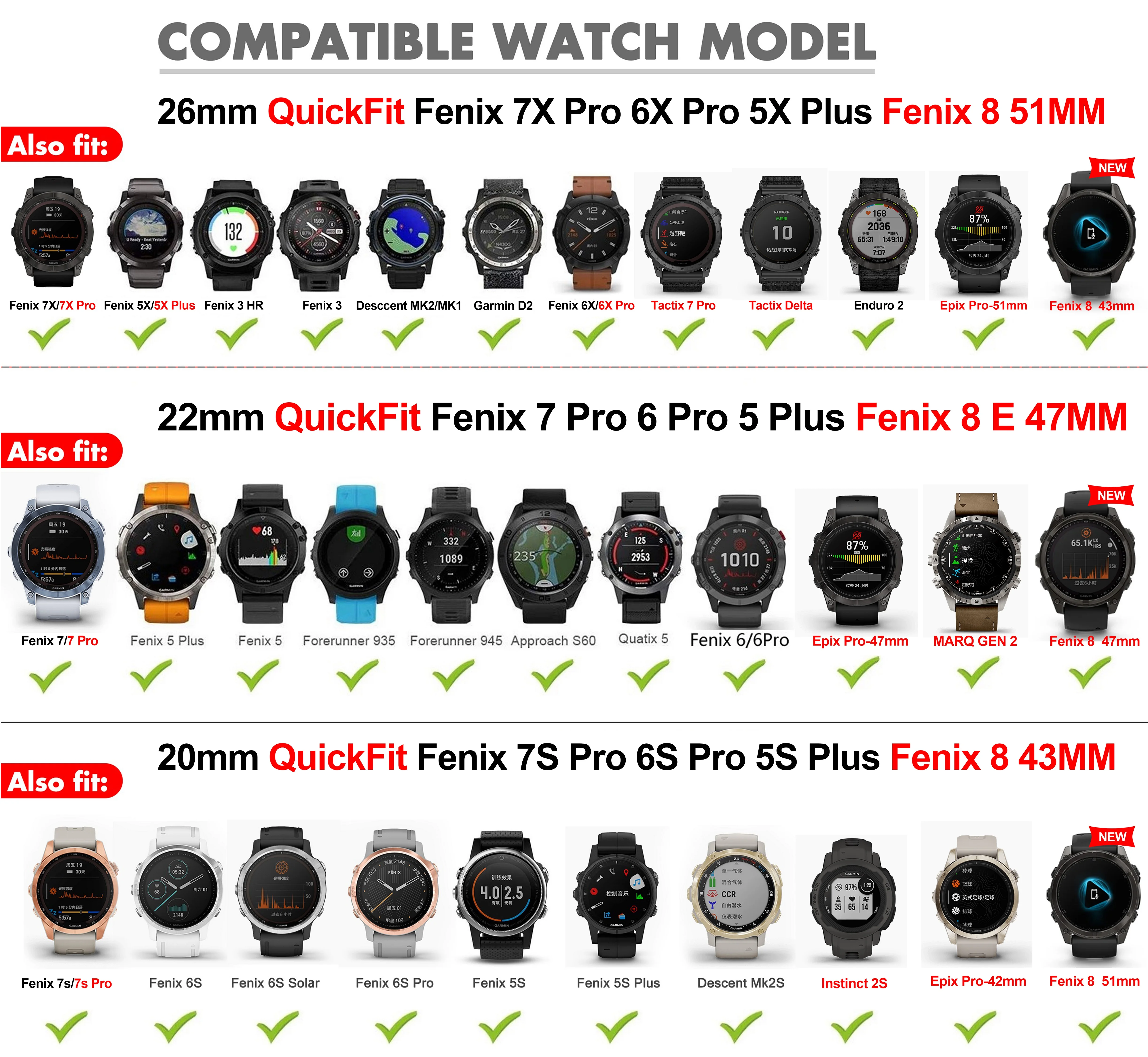 ل Garmin Fenix 7 7S 7X Pro سيليكون حزام ل Garmin Epix Gen2 Fenix 8 43 مللي متر 47 مللي متر 51 مللي متر النسب Mk3 إندورو 3 2 965 955 معصمه #6