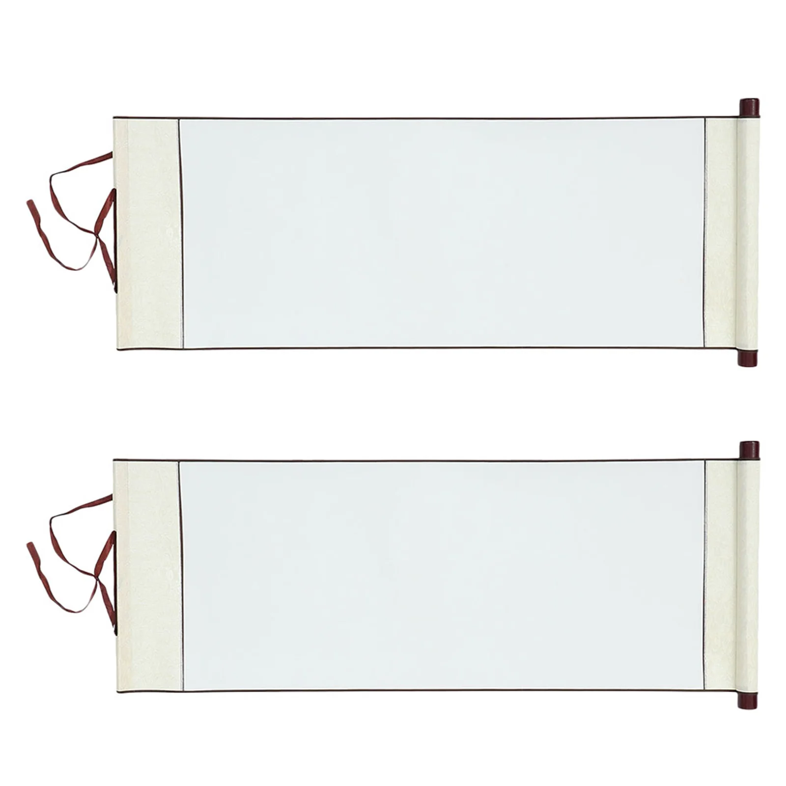 قطعتان من ورق تمرير الخط مادة أرز شوان الممتازة لفرشاة الكتابة والرسم والديكور المعلق وعرض الحائط الفني