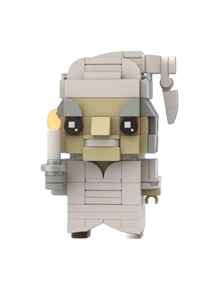 اللبنات عيد الميلاد Ebenezer Scrooge MOC-238346 مربع رئيس سلسلة شخصية التماثيل هدايا عيد الميلاد