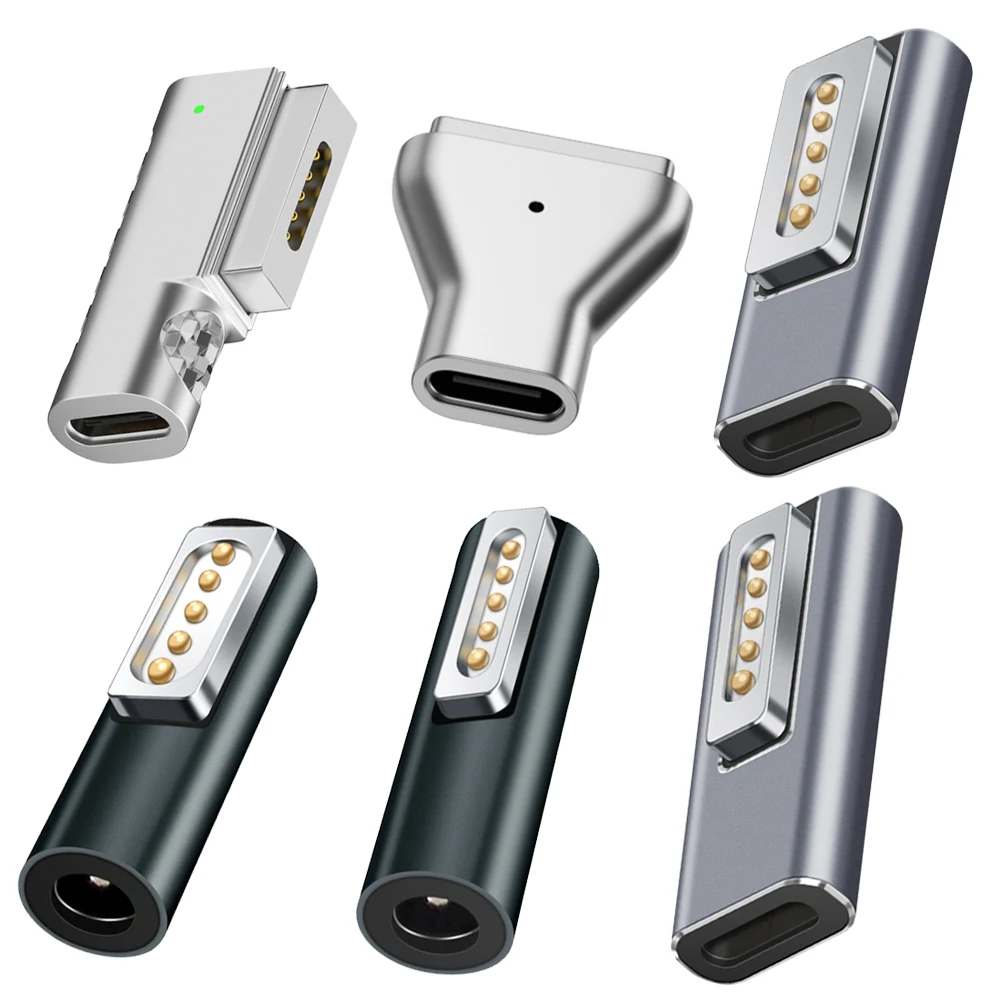 Type C Magnetic USB PD Adapter Connector for Apple Magnetic 1 Magnetic 2 MacBook Air/Pro Plug Converter Quick Charge Charger