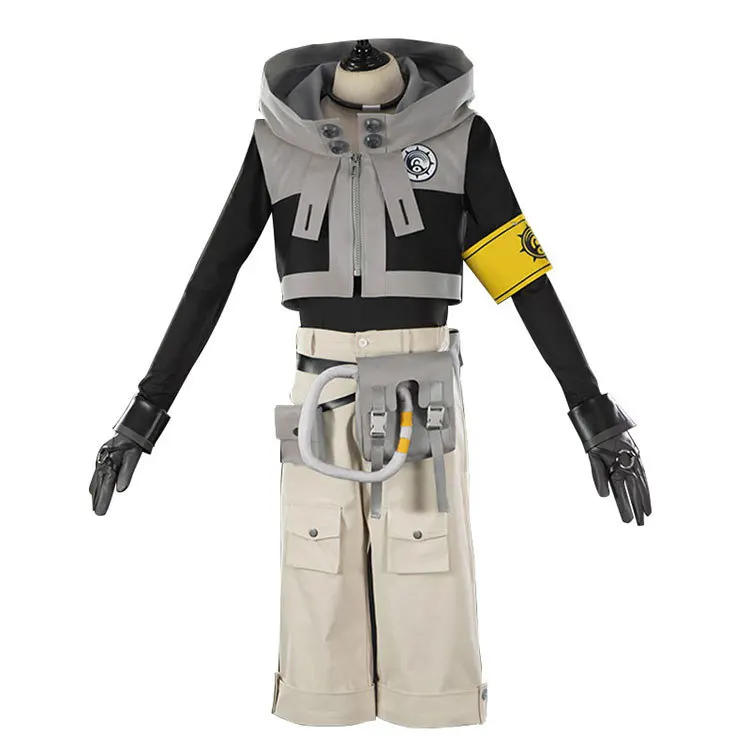 

Rudo Cosplay Costume Anime Men'S Jacket Workwear Pants Belt Accessory Set Halloween Carnival Party Uniform