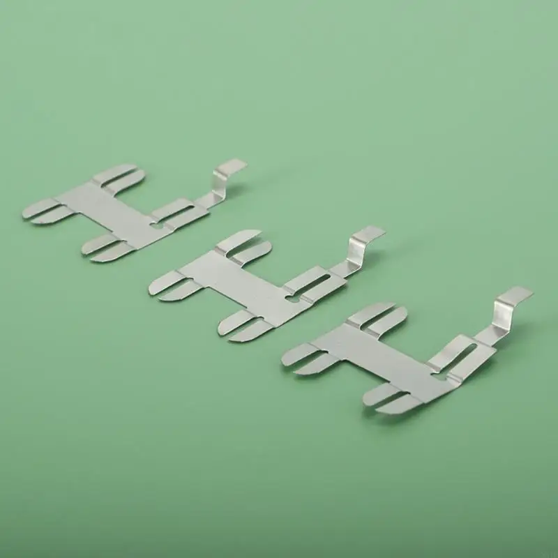 W91B 10 Pieces Durable Battery Pack Nickel Plating Strip Good Bending Performance