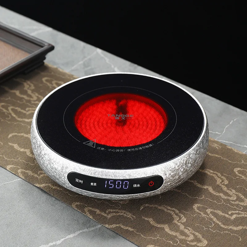 

220 В ультратонкая электрическая керамическая плита портативная чайница сохраняет тепло электрическая чайная плита 8 передач нагревательная плита нагреватель кипящей воды