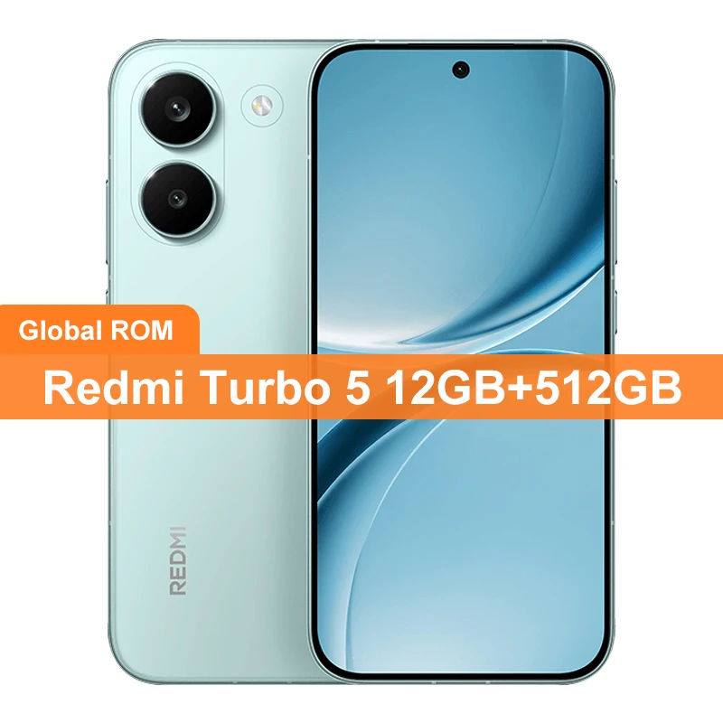CN Global ROM Redmi Turbo 5 256GB/512GB Dimensity 8500-Ultra 6.59