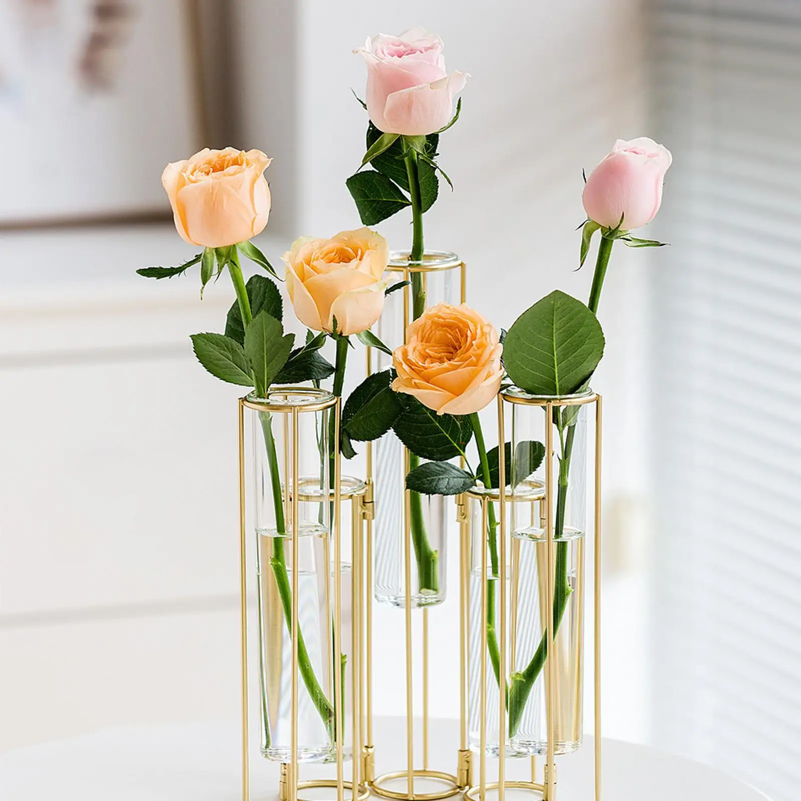 modern-plant-holder-glass-test-tube-vase-set-with-iron-rack-decorative-vases-for-home-wedding-or-office