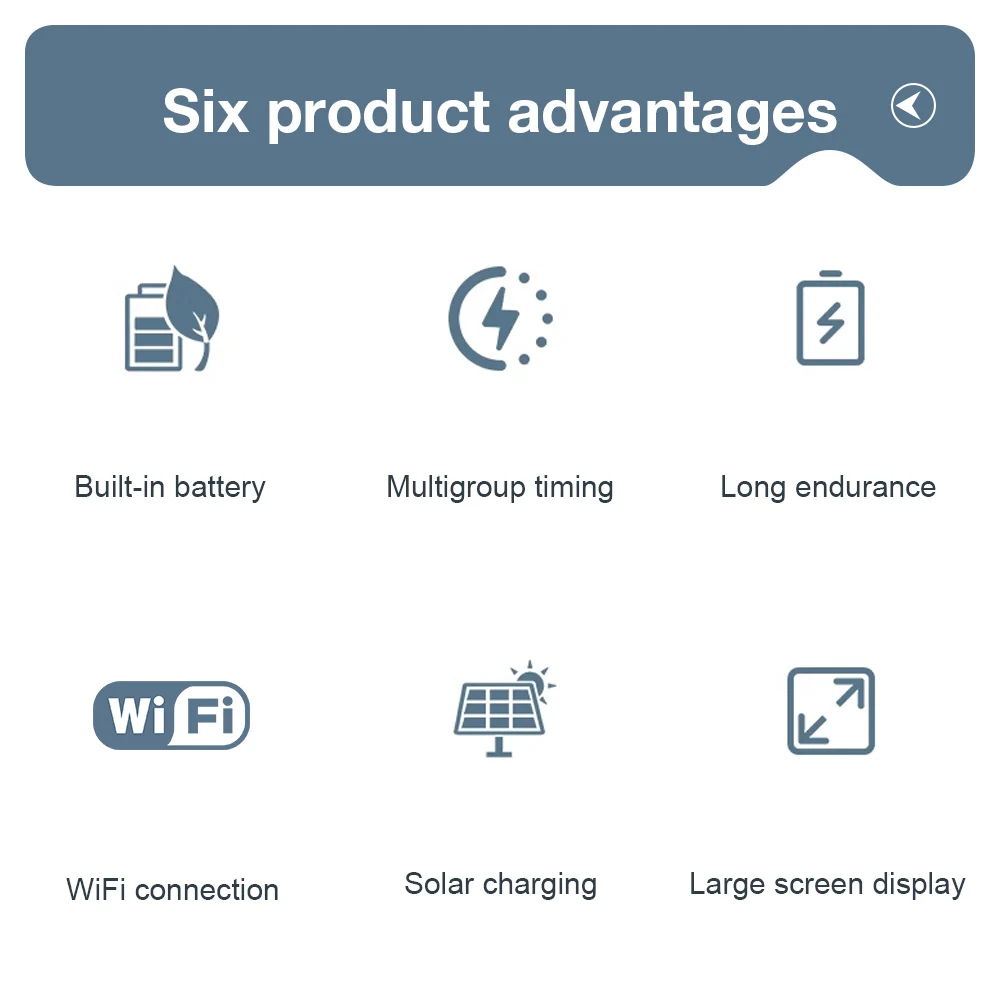 Wholesale New Design Wifi Water Timer Garden Timing Irrigation Automatic Watering Device Solar Watering Controller