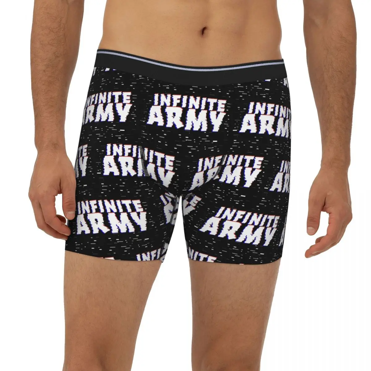 

Caylus игровые длинные трусы-боксеры Infinite Army, короткие мужские трусы, мягкое нижнее белье для мужчин, подарки бойфренду