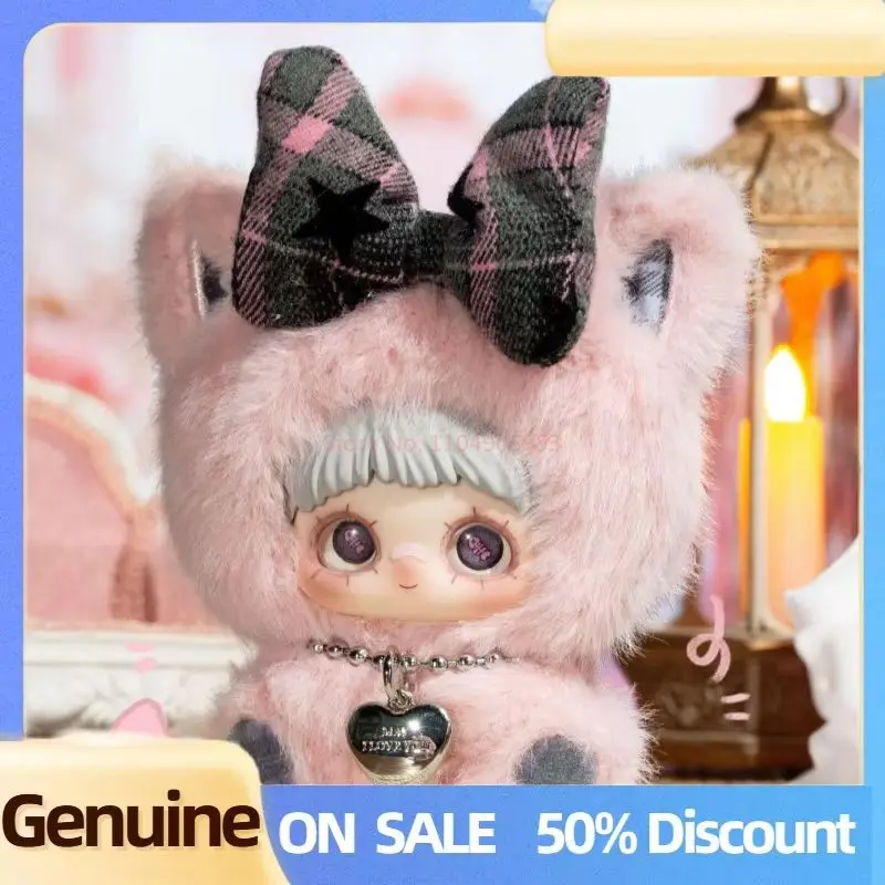 새로운 메이메이 V6 마이 아이 러브 유 시리즈 랜덤박스 메이메이 비닐 플러시 백 펜던트 인형 키체인 트렌디 장난감 수집 할로윈 선물