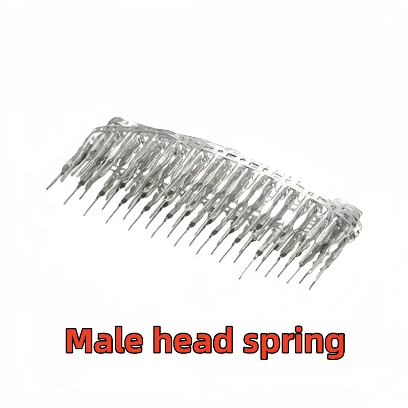 100PCS DuPont spring strip male/female terminal spring strip spacing 2.54mm cold pressed terminal crimping