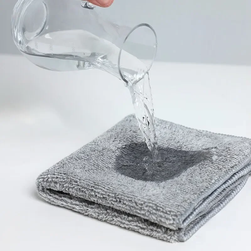 Highly Effective Bamboo Charcoal Dish Cleaning Cloth, Strong Water Absorption and Easy-to-wash, Perfect for Household Use