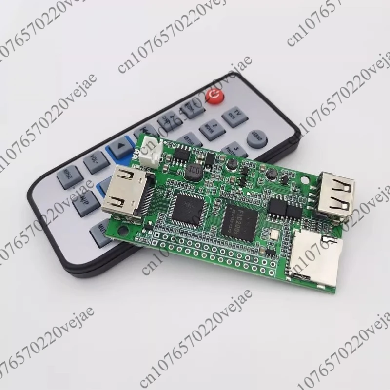 

Плата воспроизведения видео высокой четкости 1080P, MP5-декодер, последовательная связь, для торговых автоматов, рекламных машин и систем управления помещениями