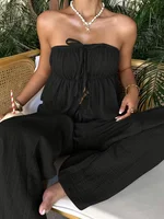 Conjuntos de 2 piezas para mujer, nueva camiseta y pantalones informales de dos piezas con cordones para mujer