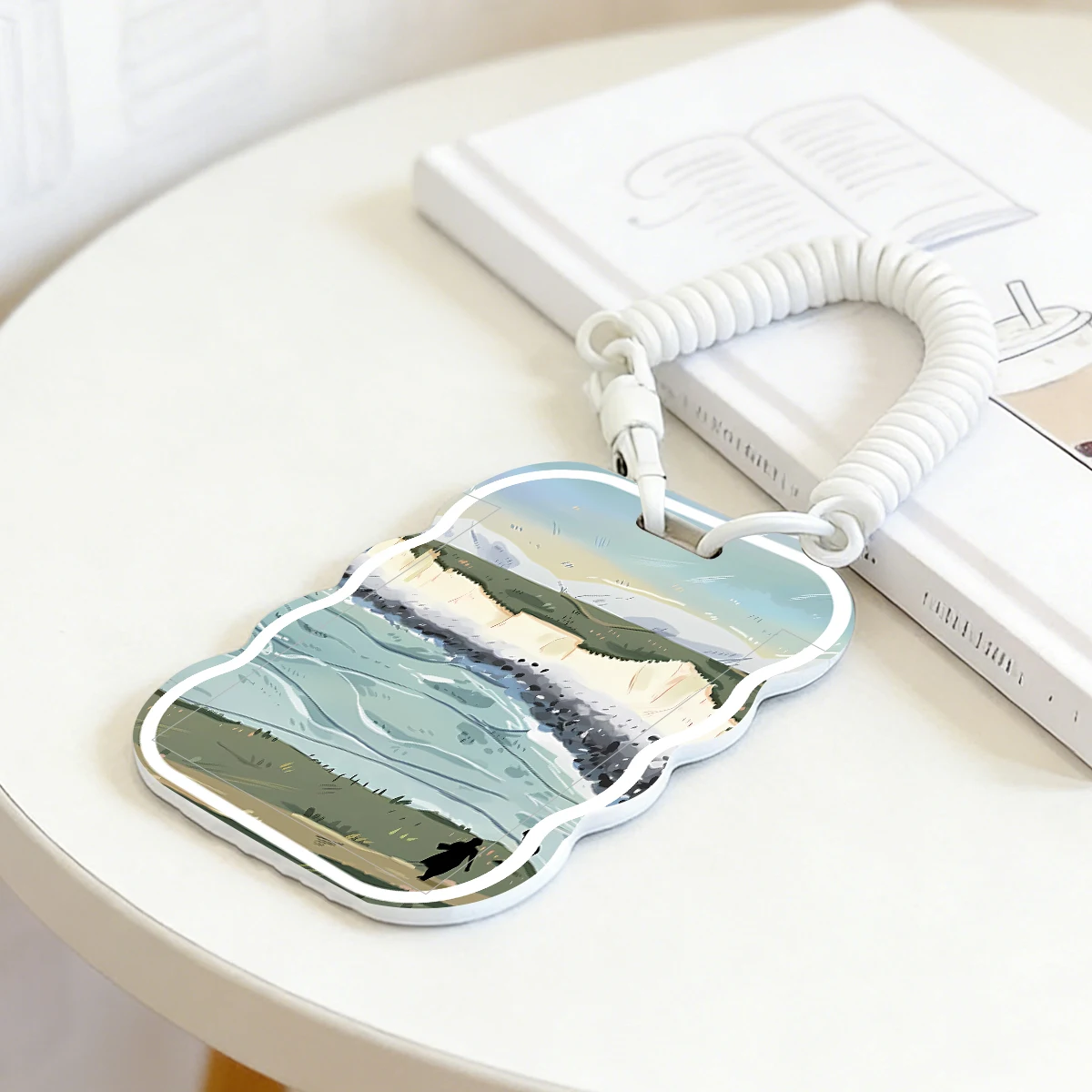 Étui pour carte de badge, porte-clés, étui de protection pour carte d'étudiant/bus/repas, porte-photocard Kpop