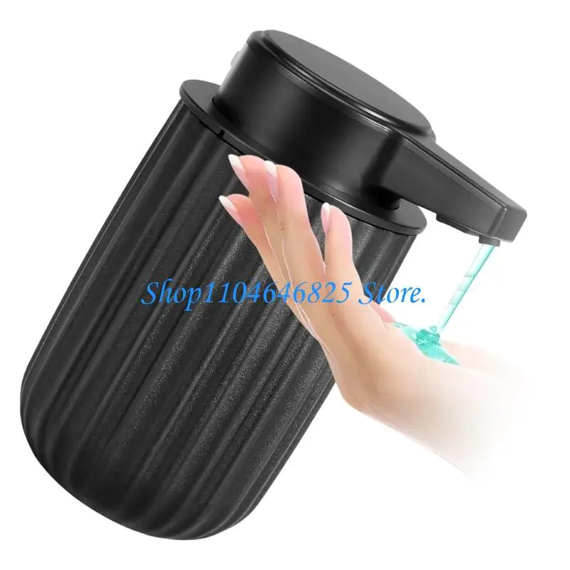 Automatic Soap Dispenser for Bathroom Sink Rechargeable Pump with Wide Top Opening and Kitchen Washing Access Daily