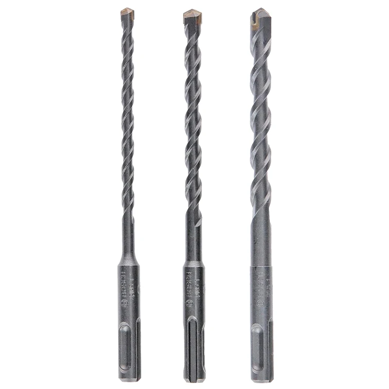 BOSCH 2608579118 SDS-Plus-1 Multi Use Drill Bits For Concrete/Masonry 3PCS Round Shank Impact Drills #6 #8 #10