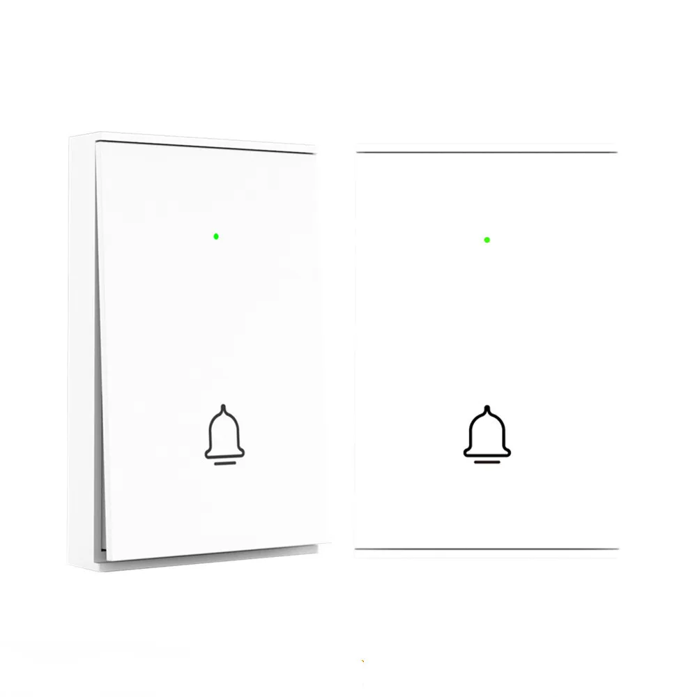 Staniot 433Mhz Intelligent Wireless DoorBell Welcome Chime Smart Security HD Doorbell for Home Burglar Alarm System With Battery