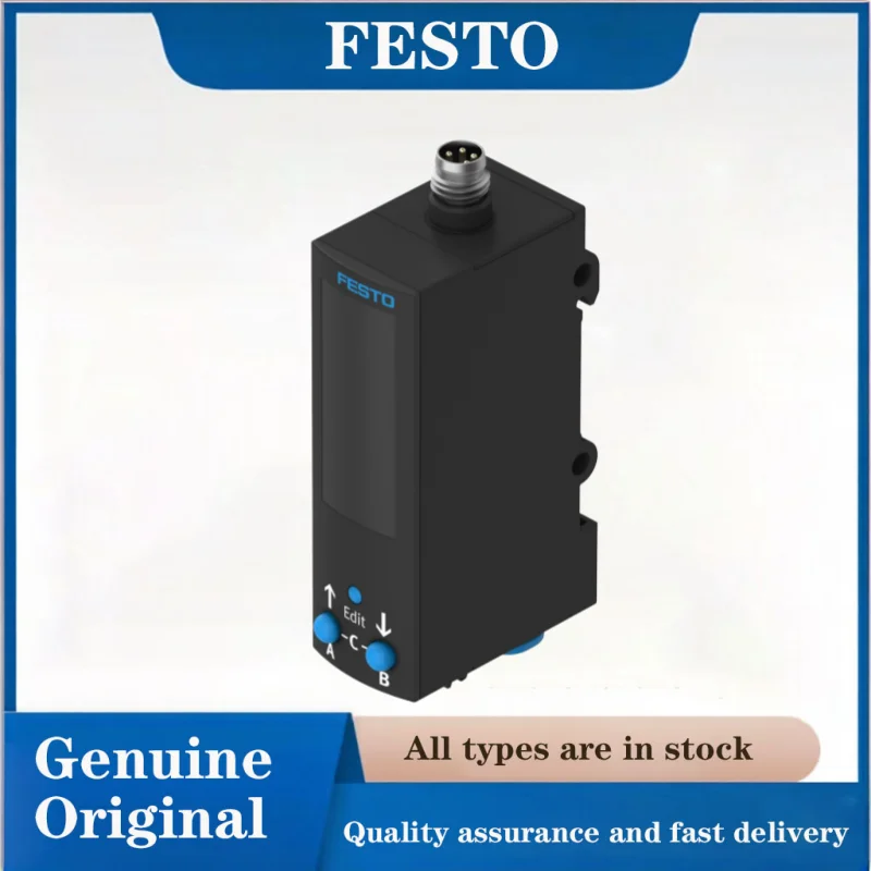 Festo Compact Piezoresistive Pressure Sensor 540196-SDE3-V1D-B-HQ4-2P-M8 Neumatic Components Suitable For Pneumatic Systems-image