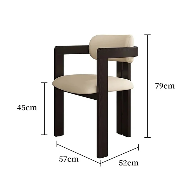 Juego de 2 sillas de comedor de lujo, cómoda sillón de belleza, sillas de comedor estéticas, tumbonas elegantes europeas, muebles de dormitorio