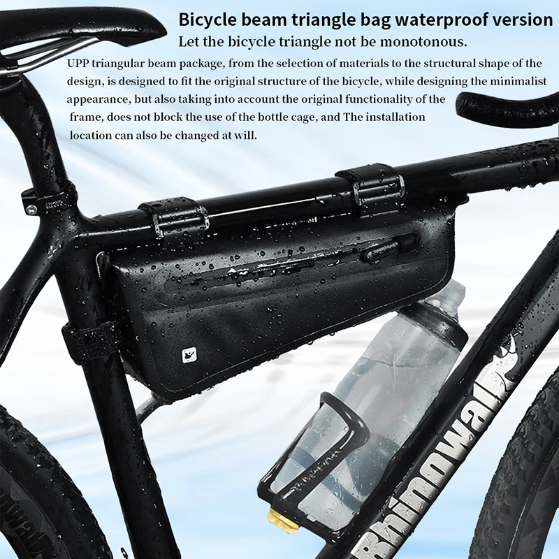 Dreieckstasche E-Bike-Akku 36V 16Ah EU-Lager Lithium 18650 Zellen Wasserdichter Fahrradakku für 36V 500W 350W 250W E-Bike-Motor-Kits – Detail 6