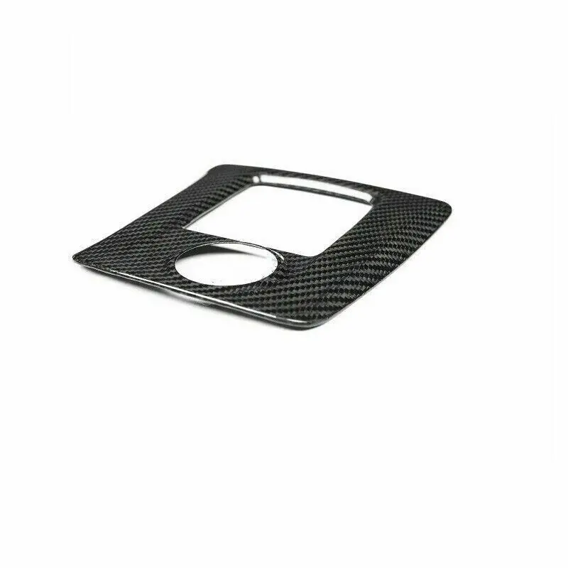 Dry Carbon Fiber Car Gear Panel Trims Interior Accessories For Mercedes Benz A45 CLA45 GLA45 AMG