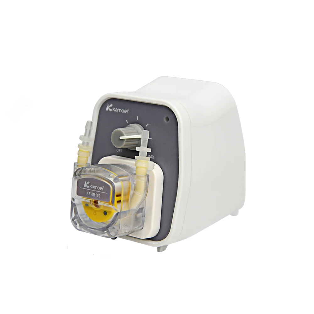 Kamoer KCP-D Adjustable peristaltic Pump 24V dc Low Flow 50-100ml/min Small lab Liquid dosing Pump