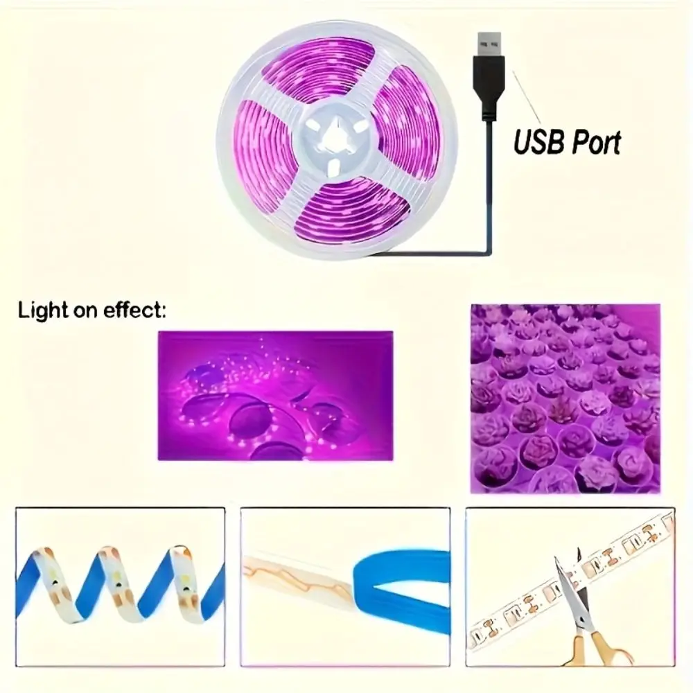 

Multi Functional LED Ambient Plant Growth Light 5 V Low-voltage Safe Touch Lighting Plant Growth Light USB Power Supply