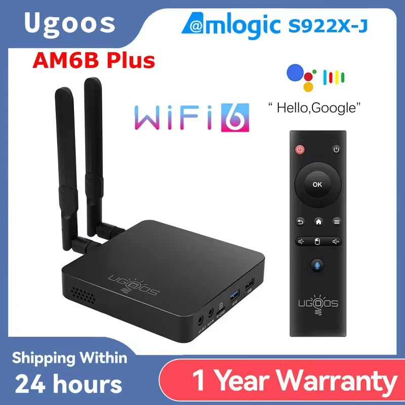 Ugoos AM6B Plus Android 9 TV Box 4GB 32GB