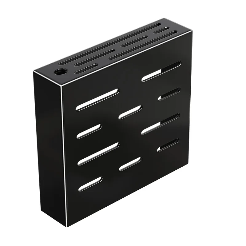Soporte para cuchillos de cocina, estante de almacenamiento para cuchillos, sin perforación, caja de almacenamiento montada en la pared, caja de