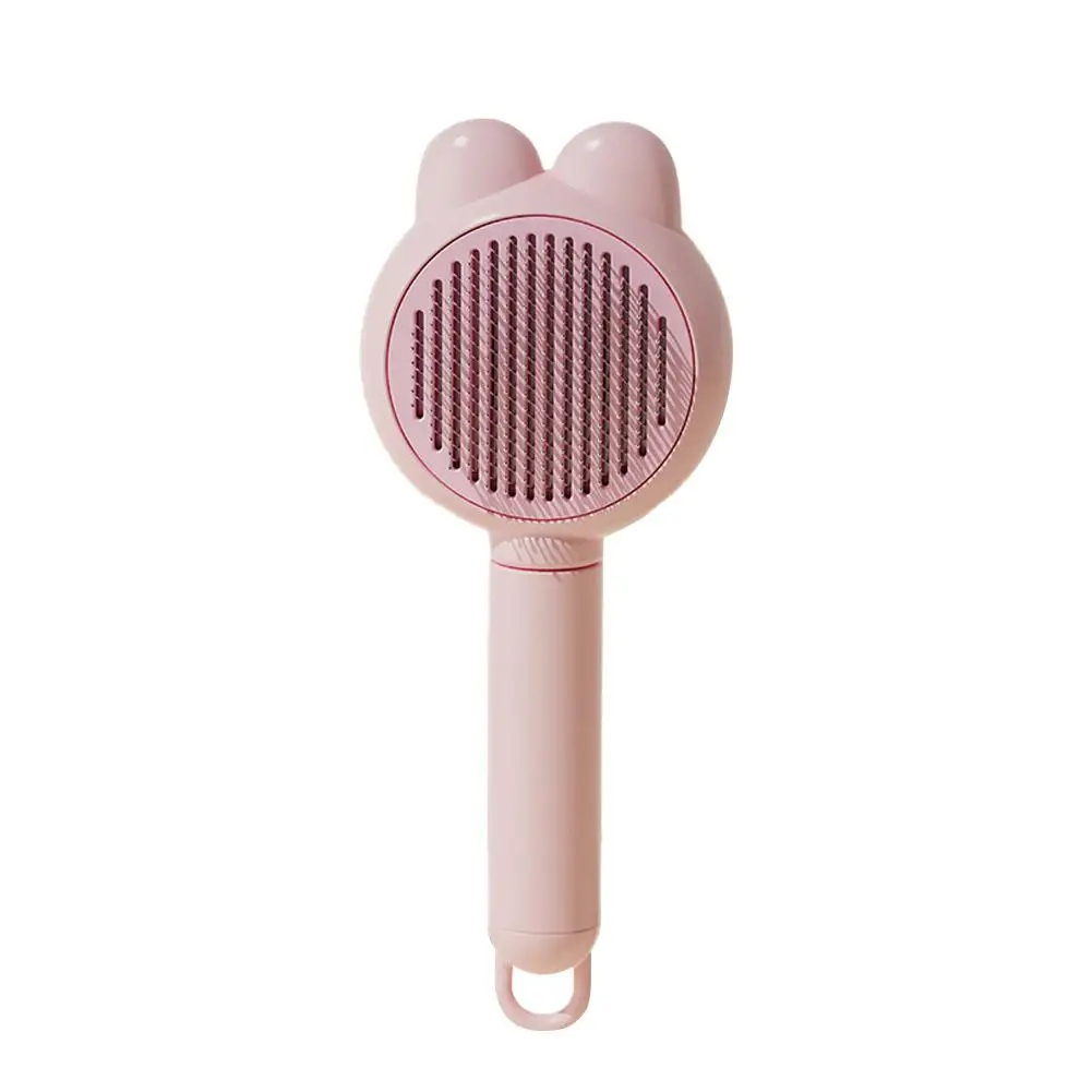 Self Cleaning Pet Brush Comb Pet Grooming Hair Remover Pet Hair Combs Grooming Dog Supplies Brush Brush Floating G9u3