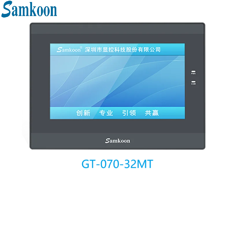 

7.0'' HMI+PLC All-in-One, 16DI/16DO, USB/RS485, 4G/WiFi Support, Industrial Touch Screen Controller