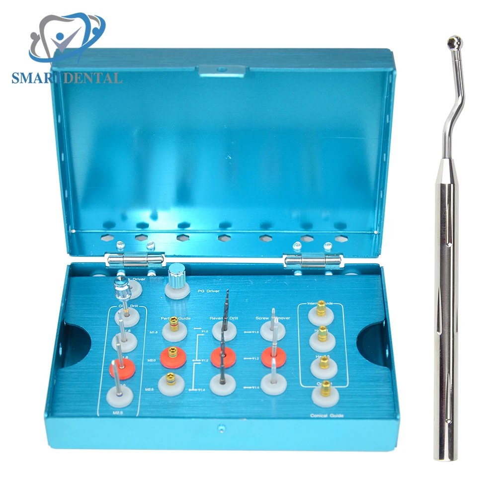 Dental Implant Removal Kit Bone Expander SOS Set Remove Broken Fixture Ratchet Wrench Implant Kit