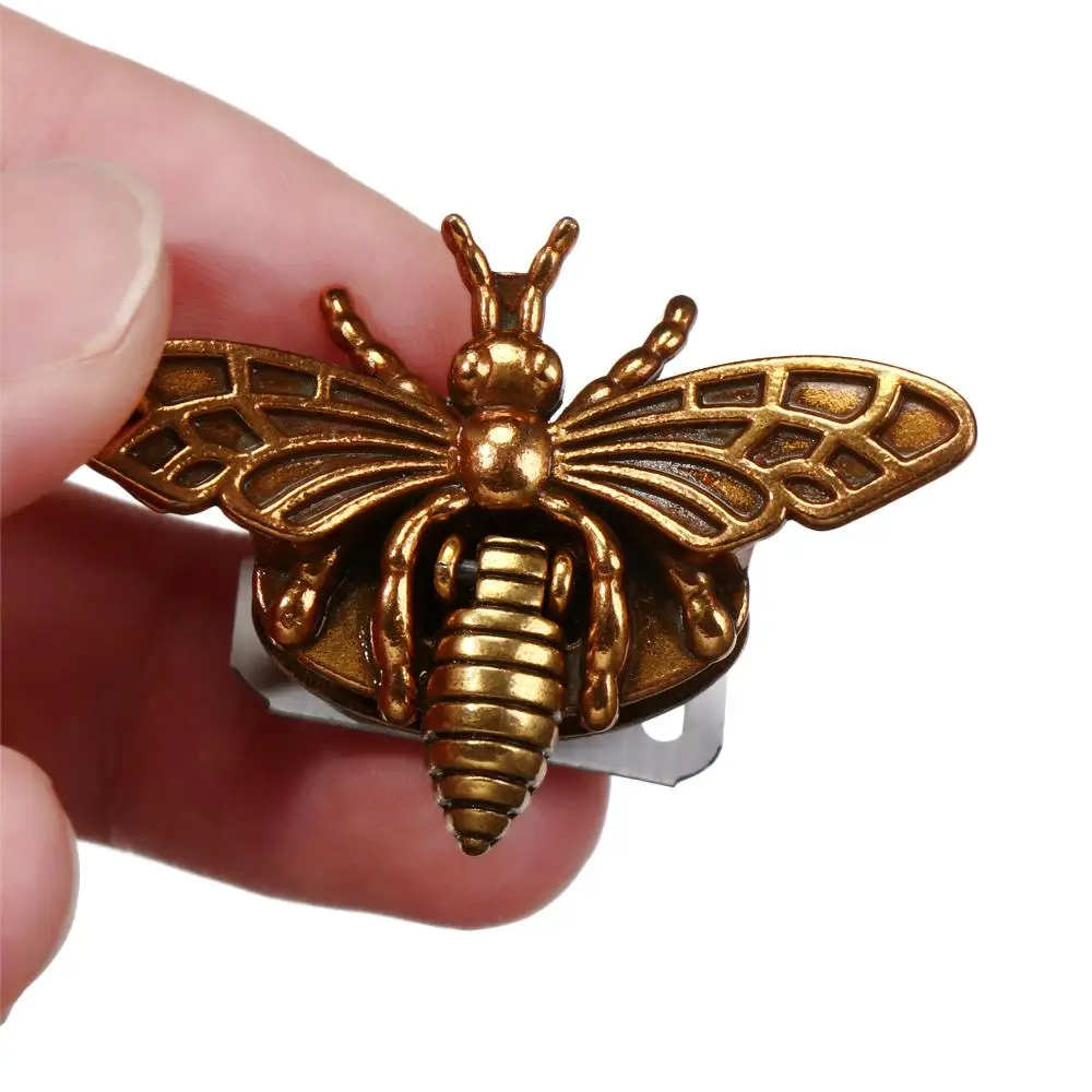 NEW DIY Accessories Handbag Purse Retro Turn Lock Metal Buckles Bee Shape Bag Clasp Hardware