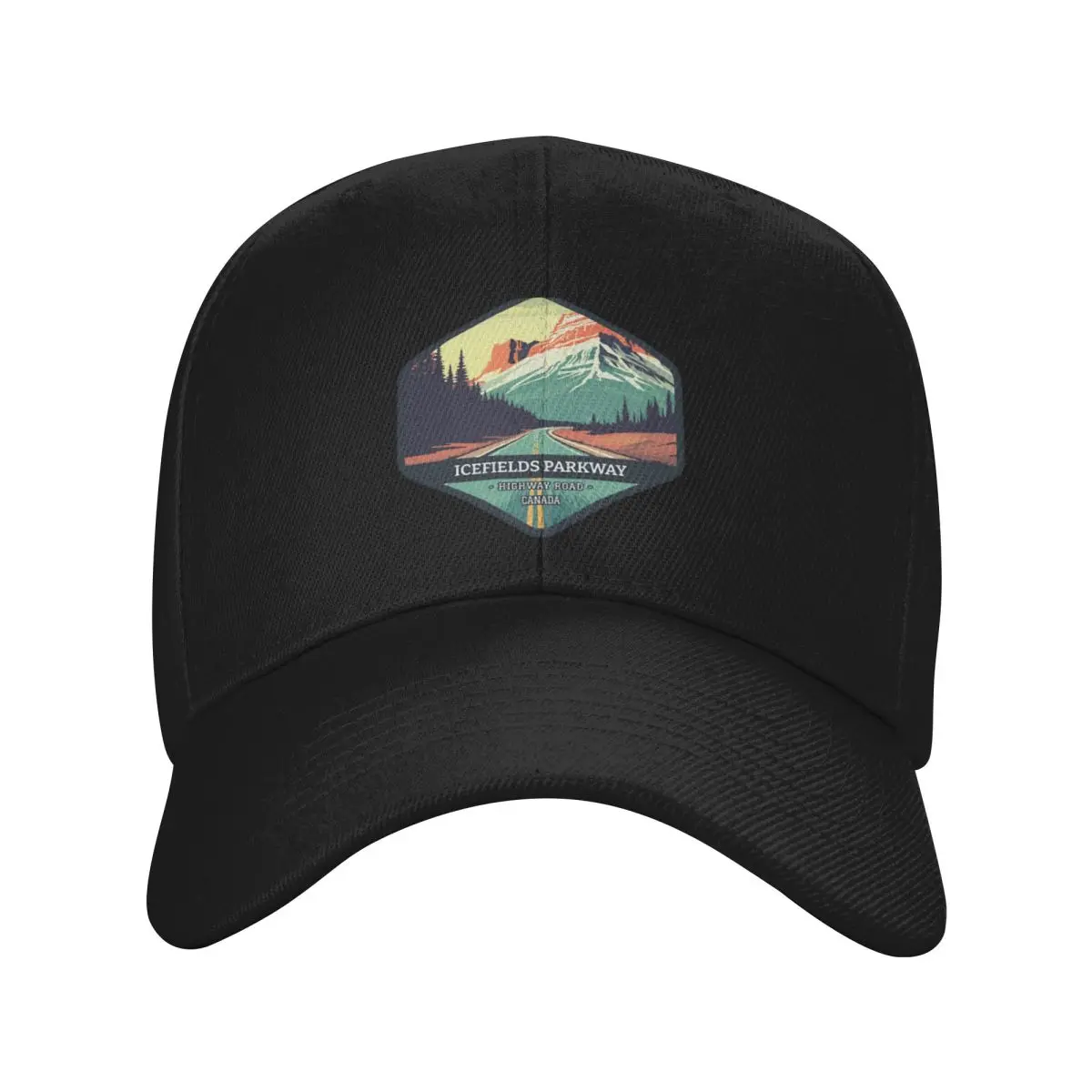 Fashion Icefields Parkway Canada baseball cap Lazy Style Brand Men Caps