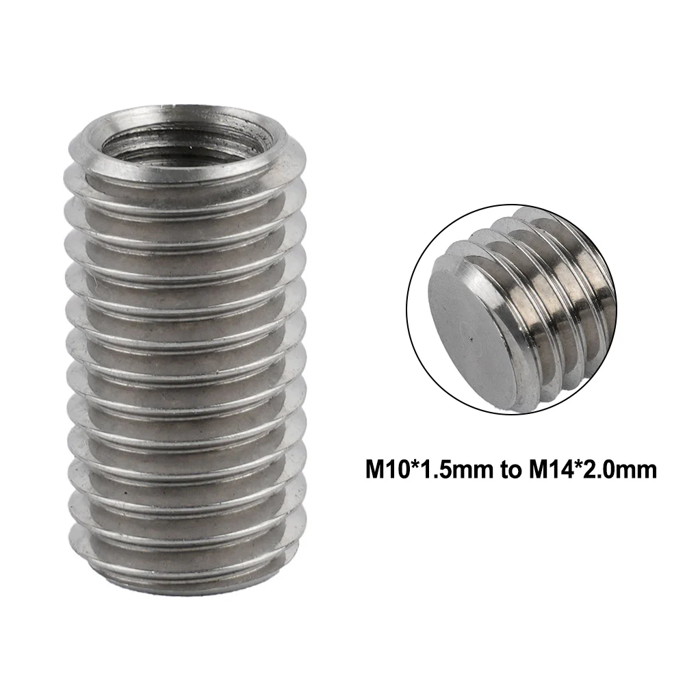 

Polisher Adapter M10*1.5mm M10-M14 M14*2.0mm Metal Polisher Silver Thread Drill Adapter Angle Grinder Bit Durable