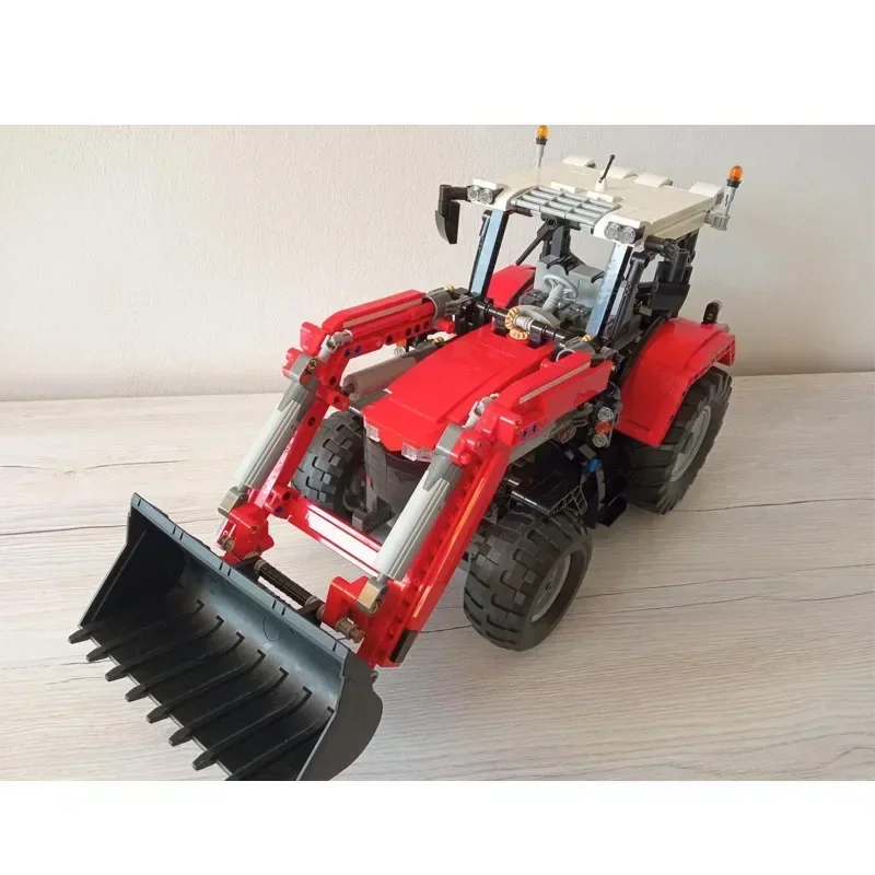 

MOC-42331 Новый радиоуправляемый фронтальный погрузчик, сращивание строительного блока, модель 1324, детали, детские забавные игрушки, детские игрушки на день рождения, подарки