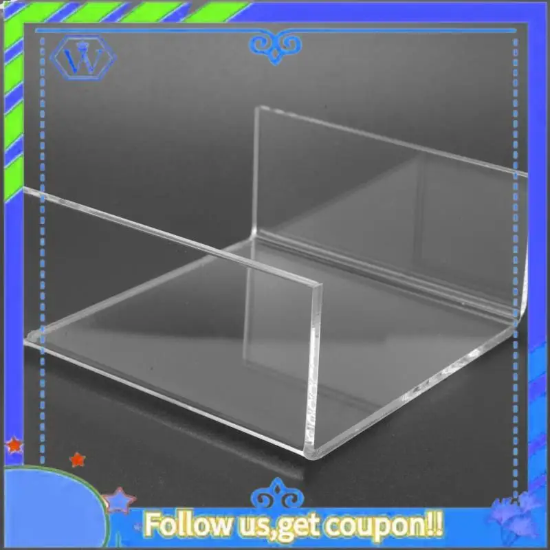 

A55P-Акриловые стойки для дисплея, прозрачные прямоугольные подставки, полка для дисплея, 6 шт.