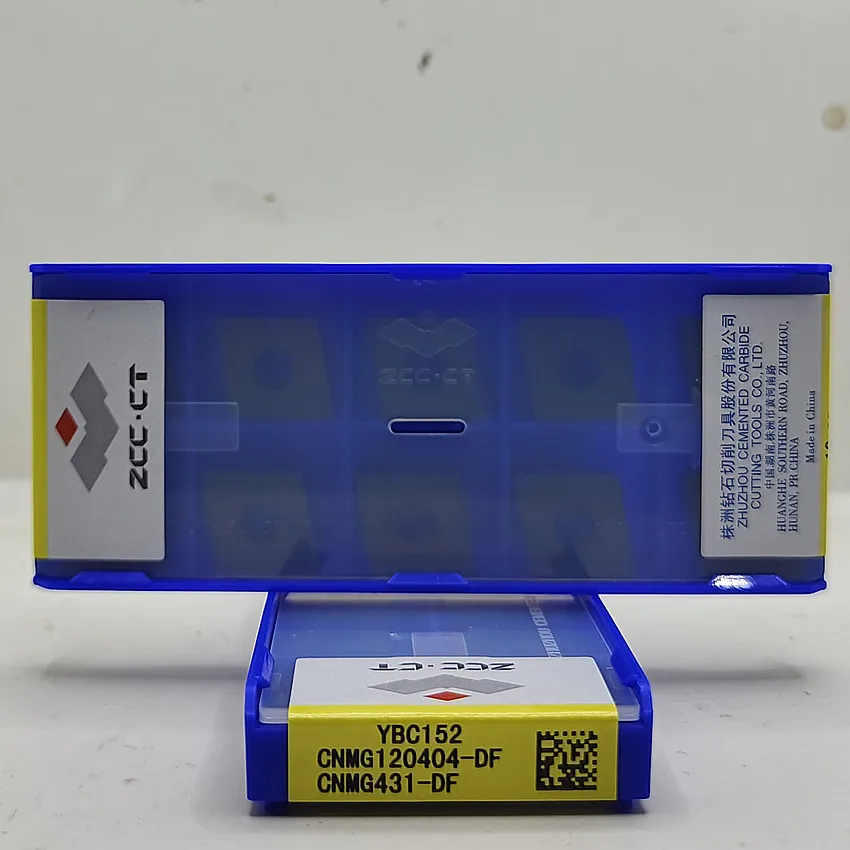 

CNMG120404-DF YBC152/CNMG120408-DF YBC152/CNMG120404-DF YBC252/CNMG120408-DF YBC252 ZCC.CT Твердосплавные пластины для токарных инструментов с ЧПУ