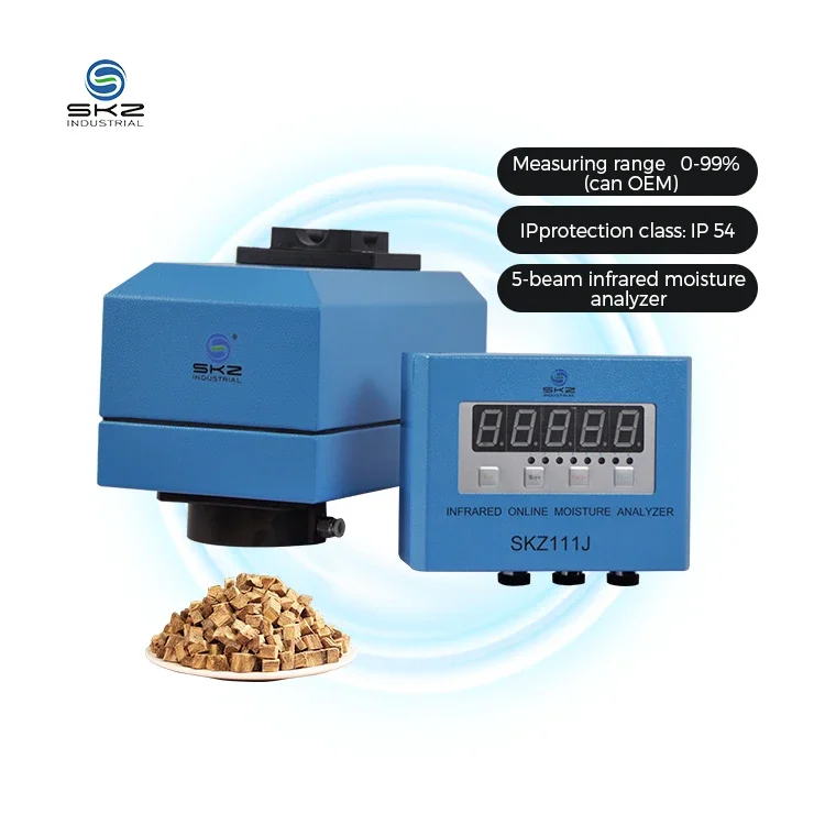 Online Infrared Moisture Meter Analyzer for Grain Wheat for Quick and Accurate Moisture Measurements