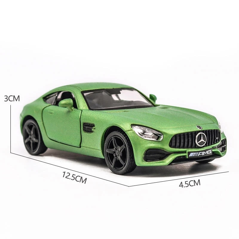 1/36 mercedes-benz C63 S AMG c-class oyuncak araba modeli çocuklar için RMZ şehir Diecast minyatür 5 \'\'geri çekin koleksiyonu hediye Boys