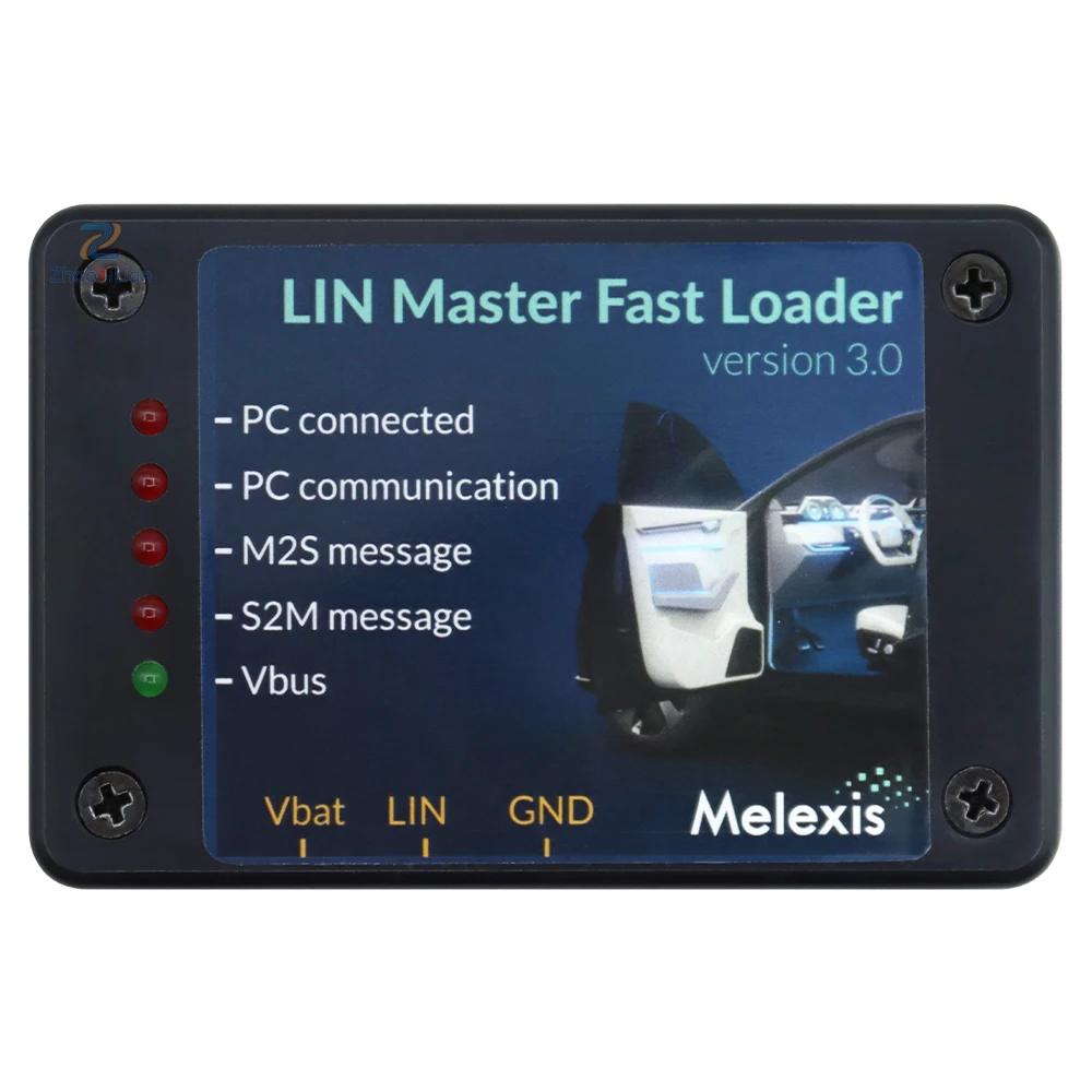 For Melexis MLX LIN Master USB LIN Bus Master Adapter Fast Loader Automotive EC…