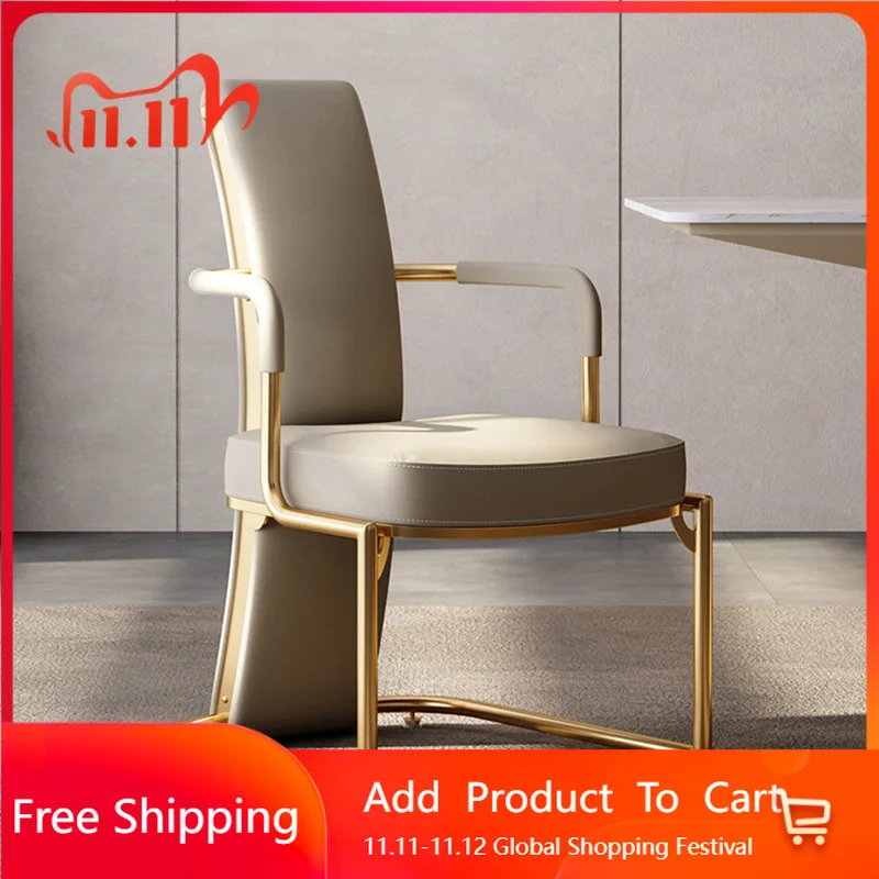 

Креативные дизайнерские обеденные стулья, винтажные свадебные современные роскошные обеденные стулья, ленивый минималистичный акцент, деревянная мебель для дома