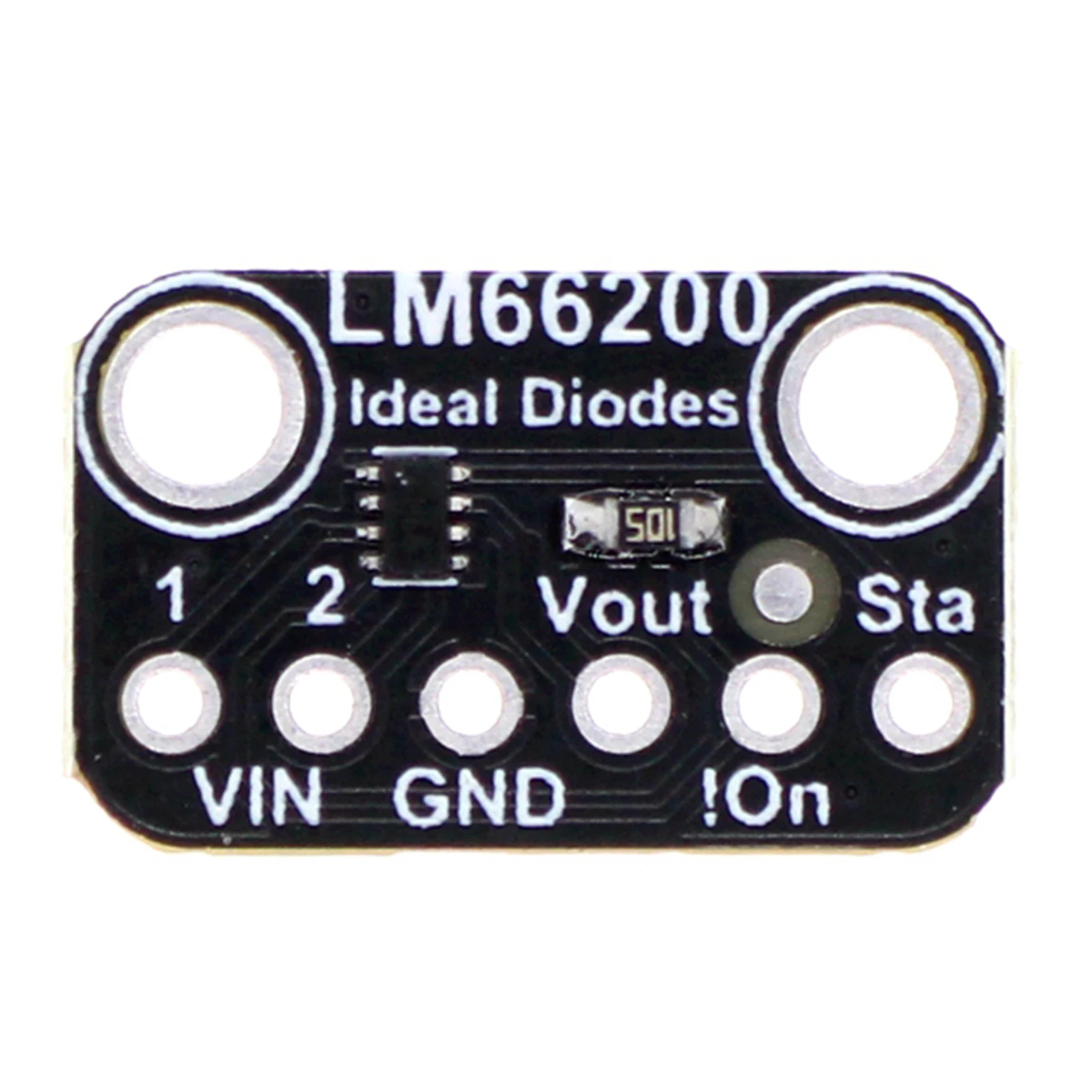 LM66200 Ideal Dual Diodes Breakout ORing Automatic Switching Dual Channel Ideal Diode Module for Power Protection Battery Backup