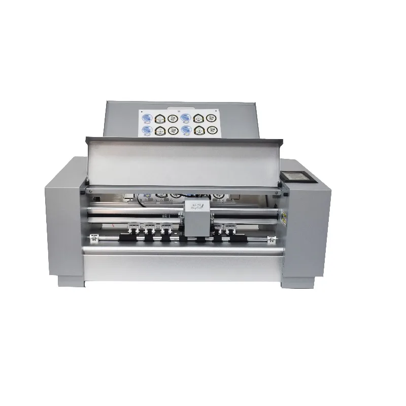 

Anycut STD350 Sheet Label Cutting Plotter Double Cutter Head Indentation Die Cutting Machine with Stepper Motor