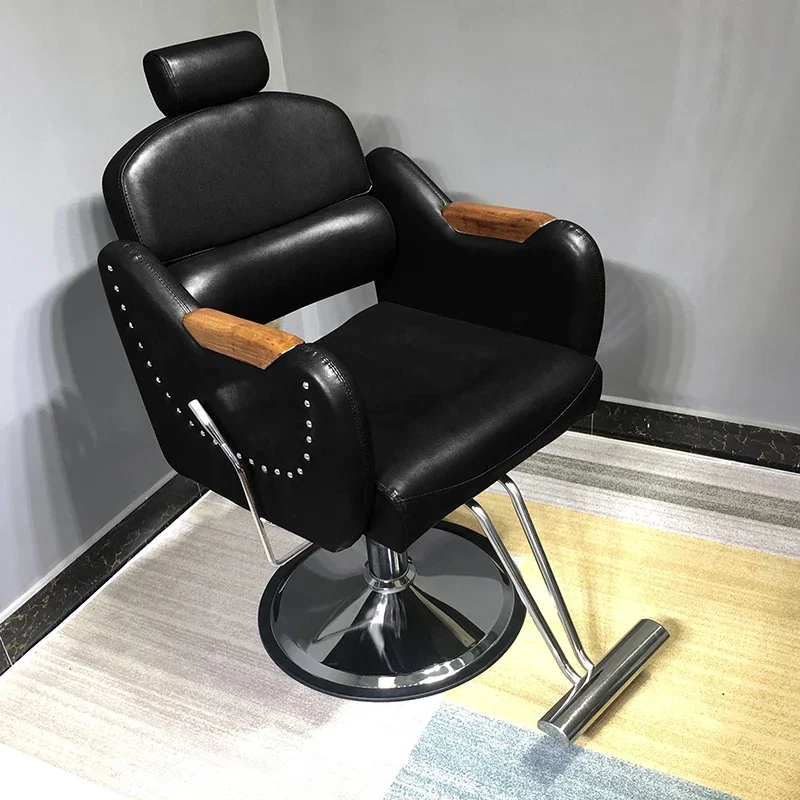 

Customizable Barber Chair Vanity Armchair Hairdressing Chair Tattoo Swivel Chair