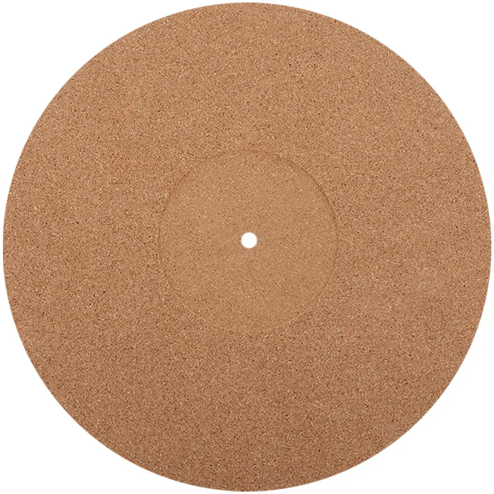 Tapis de protection en liège de haute qualité pour platine vinyle, empêche les rayures, léger, installation facile, professionnel.