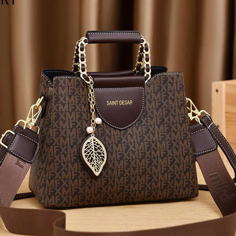 New Women bag handbags for women 2025 sac de luxe femme Shoulder bag Women's branded bags Handbag women's leather handbag