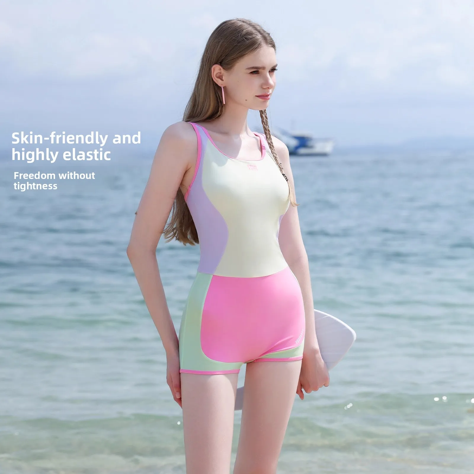 ملابس سباحة ديزني للسيدات من قطعة واحدة بزاوية مسطحة لحمامات السباحة النسائية #3